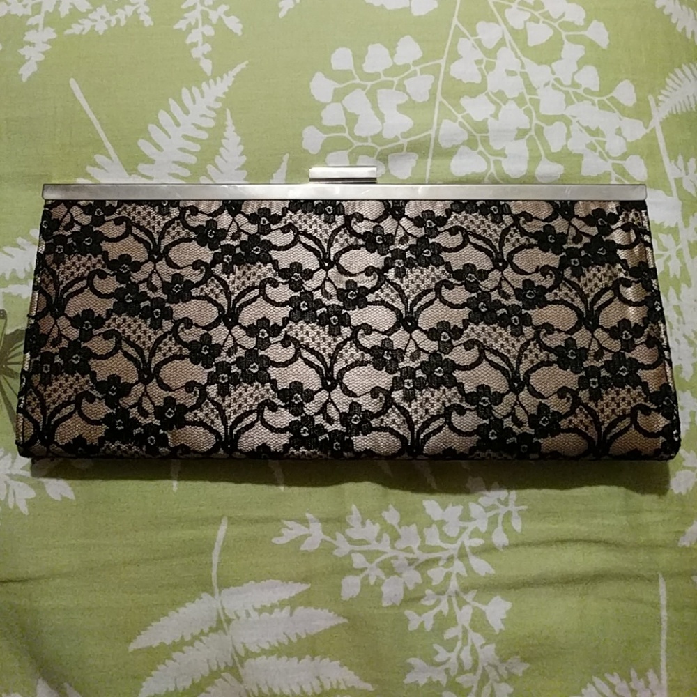 NWOT Style & co. Lace Clutch - Picture 1 of 4